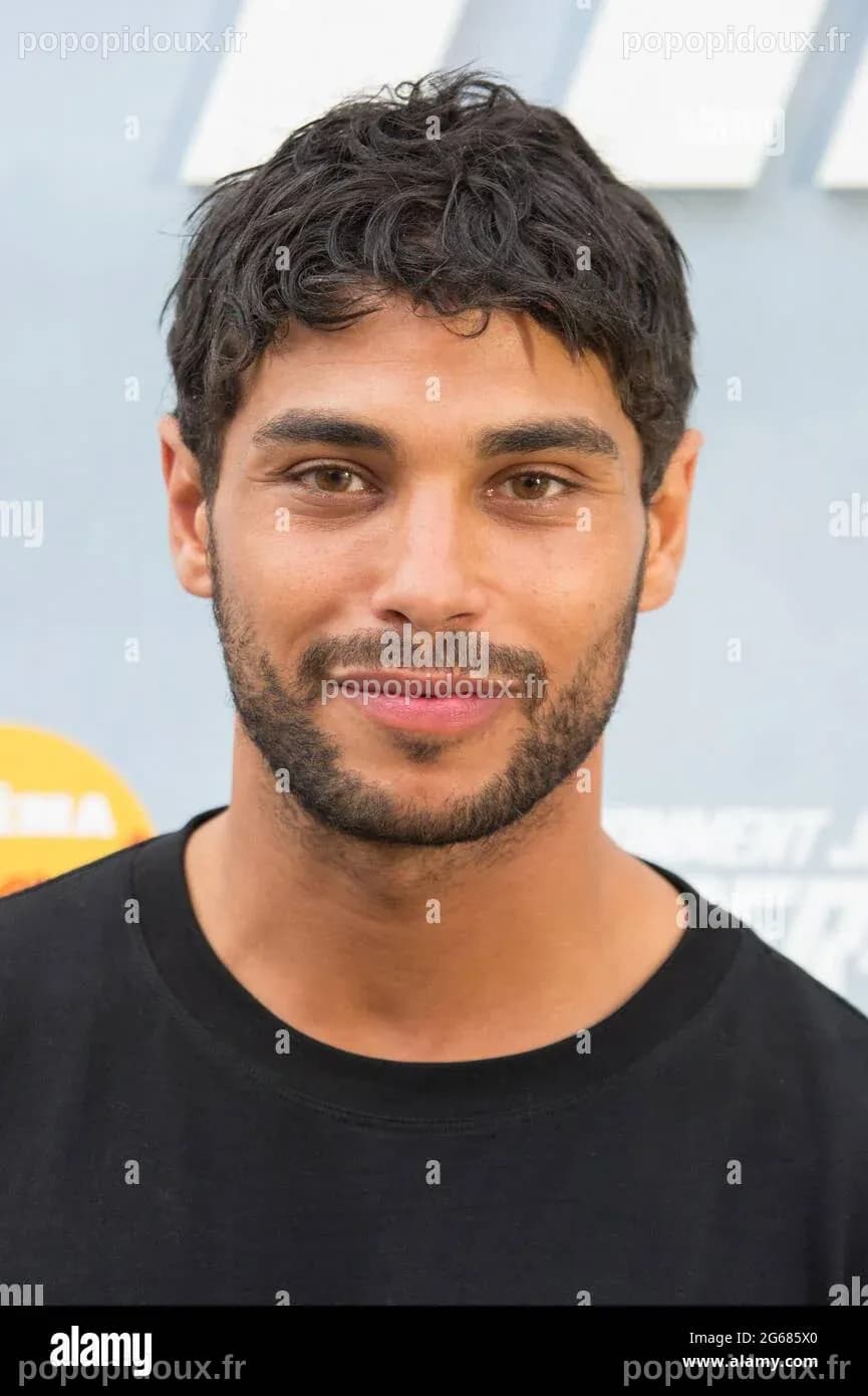 Nassim Lyes attends 'Comment Je Suis Devenu Super-Heros' Netflix Paris ...