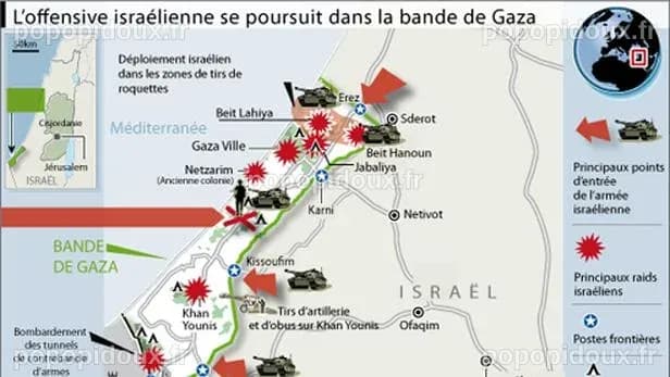 Carte des bombardements : L'intensification de l'offensive israélienne au sud du Liban depuis un mois