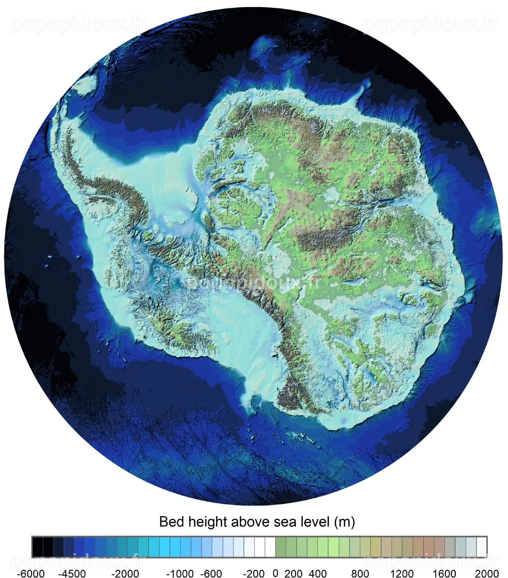New map of landscape beneath Antarctica unveiled - British Antarctic ...
