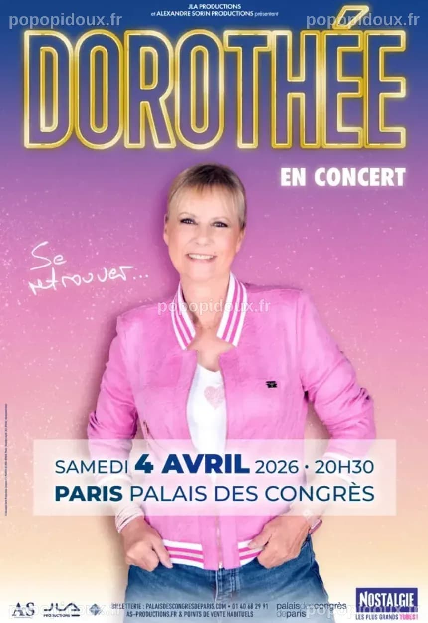 Dorothée annonce son grand retour sur scène pour avril 2026 – Stéphane ...