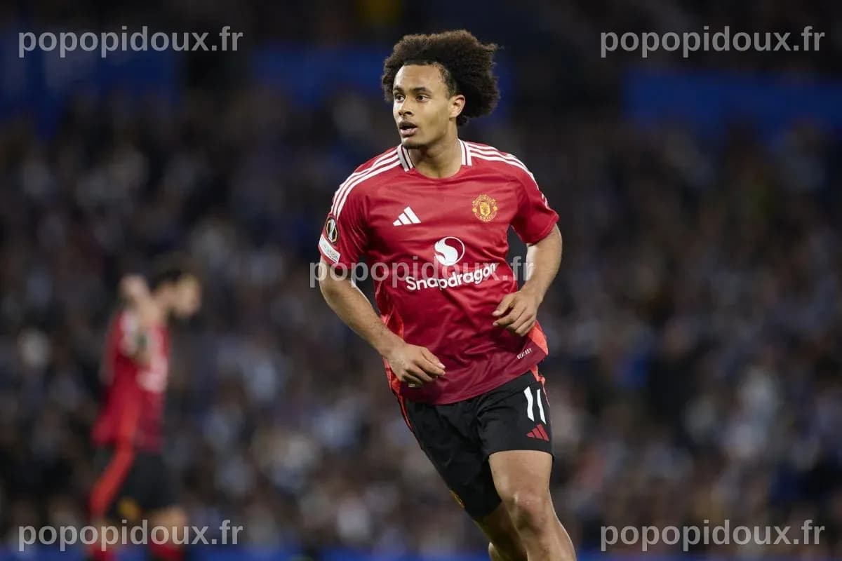 Fin de saison pour Joshua Zirkzee, forfait pour Manchester United-OL en ...