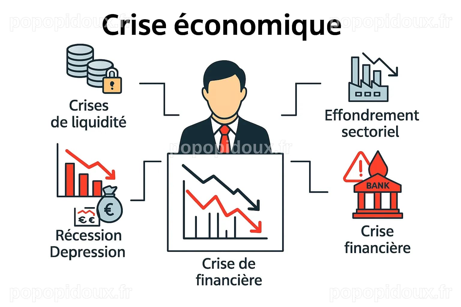 Crise économique : comprendre, anticiper et réagir efficacement