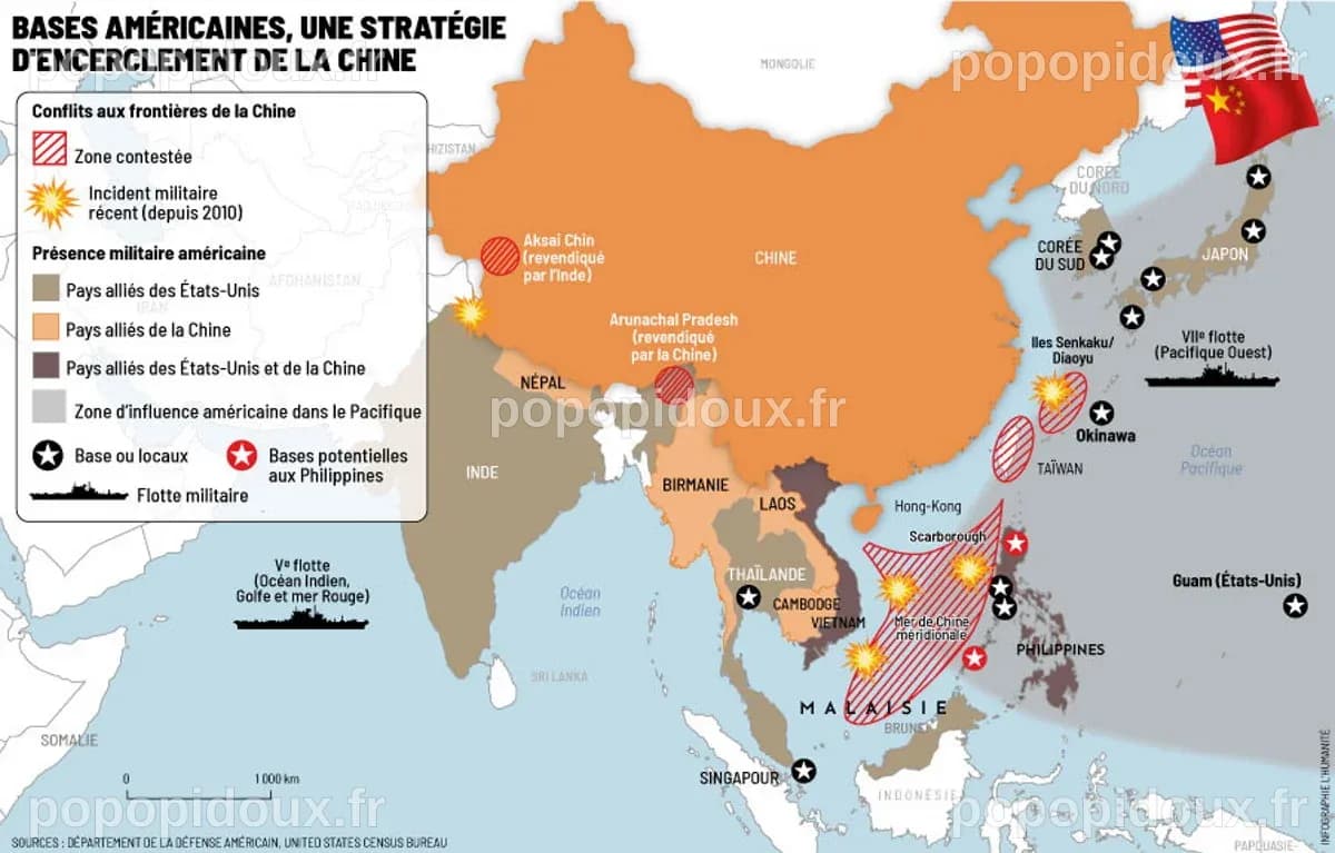 Pourquoi les États-Unis veulent installer quatre bases militaires aux ...