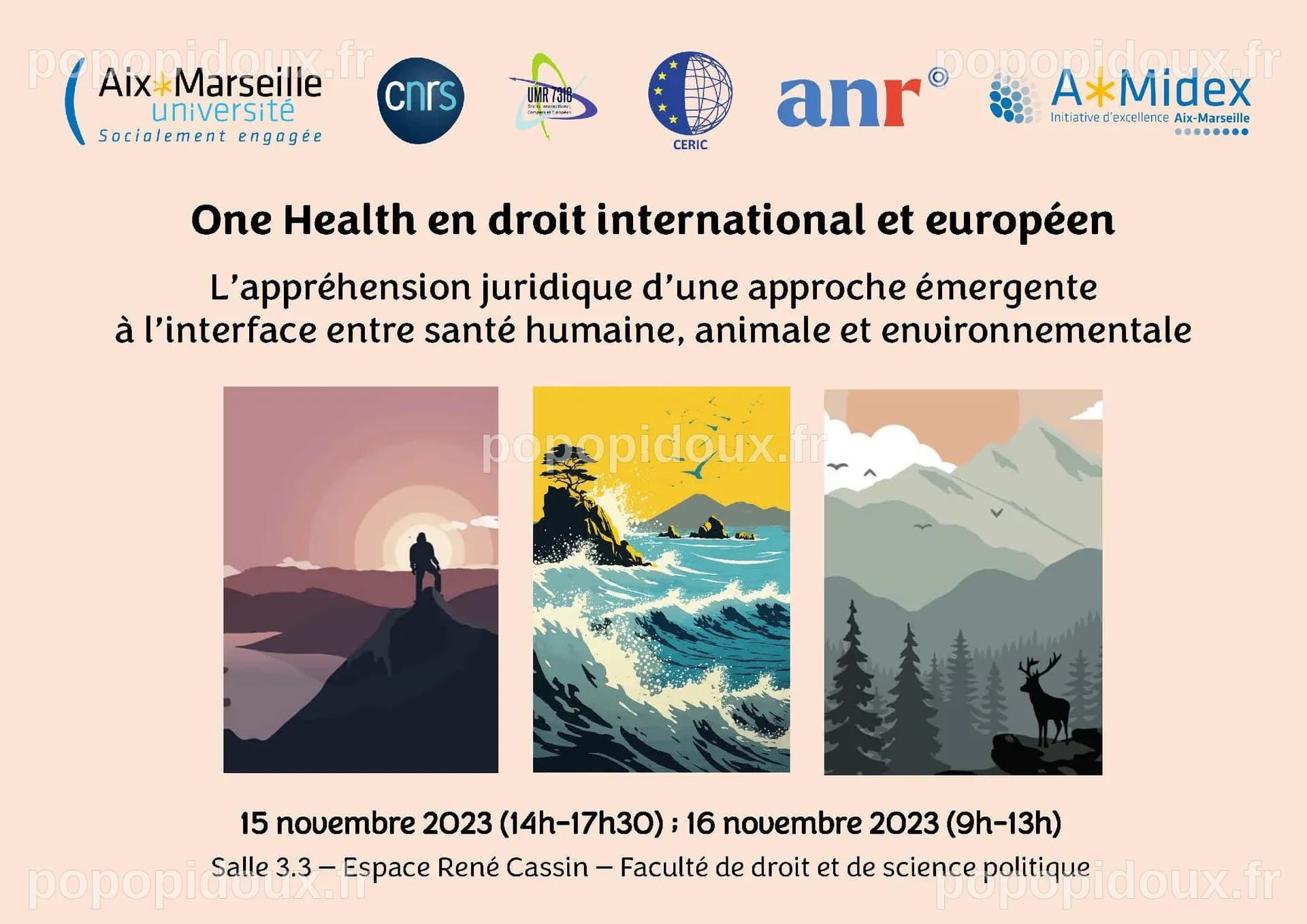 WORKSHOP 💭 | One Health en droit international et européen | facdedroit ...
