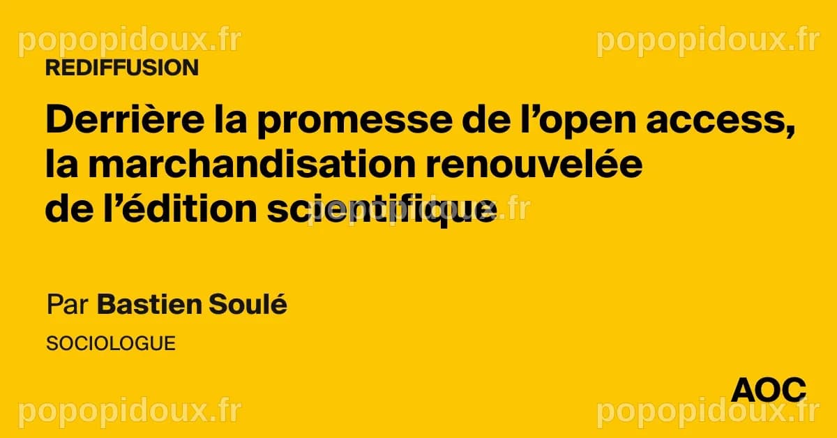 Le modèle économique de l'édition scientifique : entre abonnements et open access