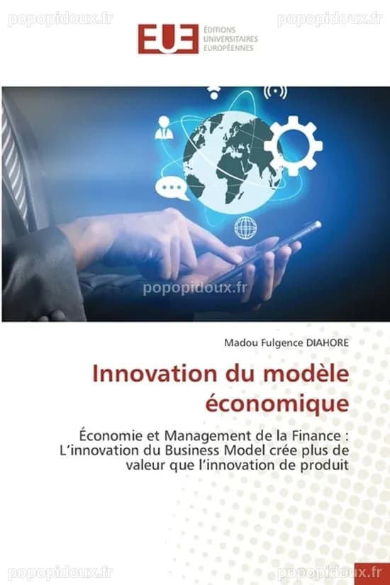Innovation du modèle économique | 9786209221873 | Madou Fulgence ...