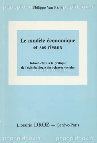 Le modèle économique et ses rivaux -... de Philippe Van Parijs - Grand ...