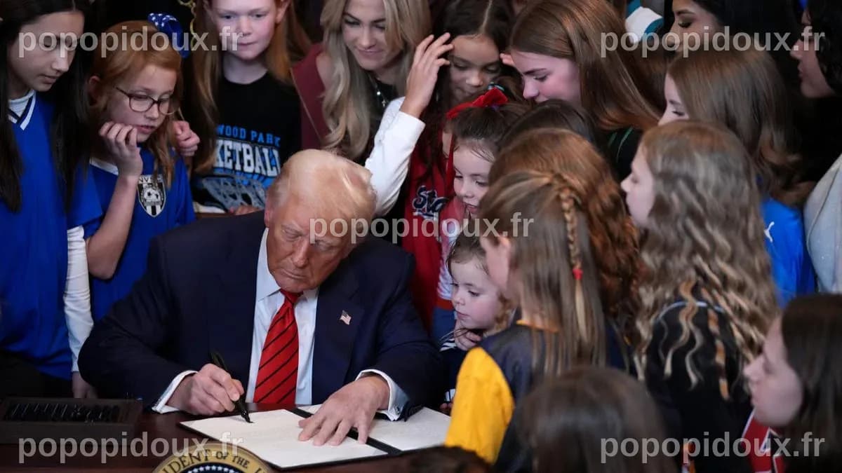 Le Président Trump signe un nouvel ordre exécutif pour réguler le sport universitaire