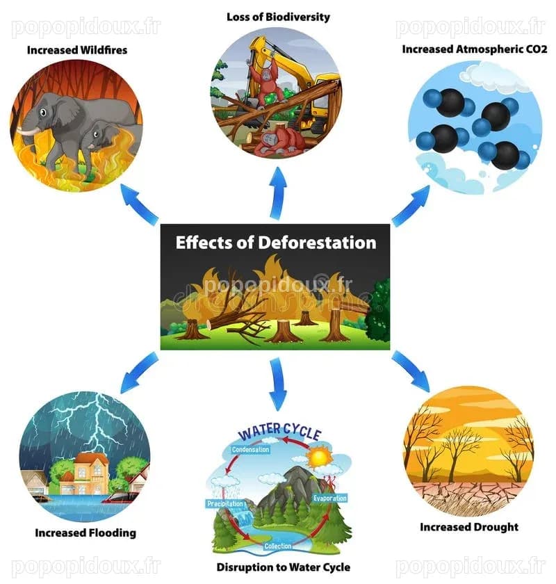 Les Conséquences de la Déforestation sur les Interactions Entre Mosquitos et Humains