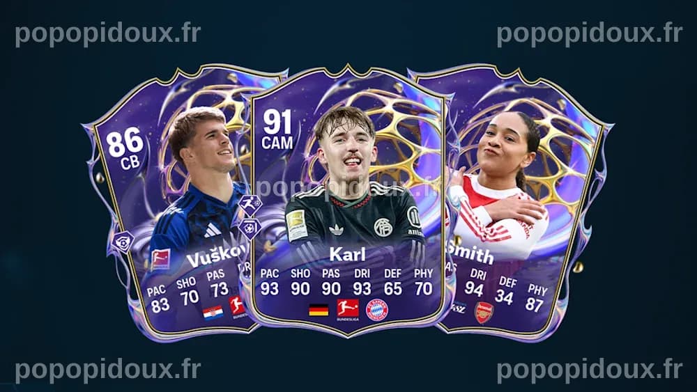 FC 26 Future Stars: Karl vor Vuskovic, Uzun & El Mala - kicker