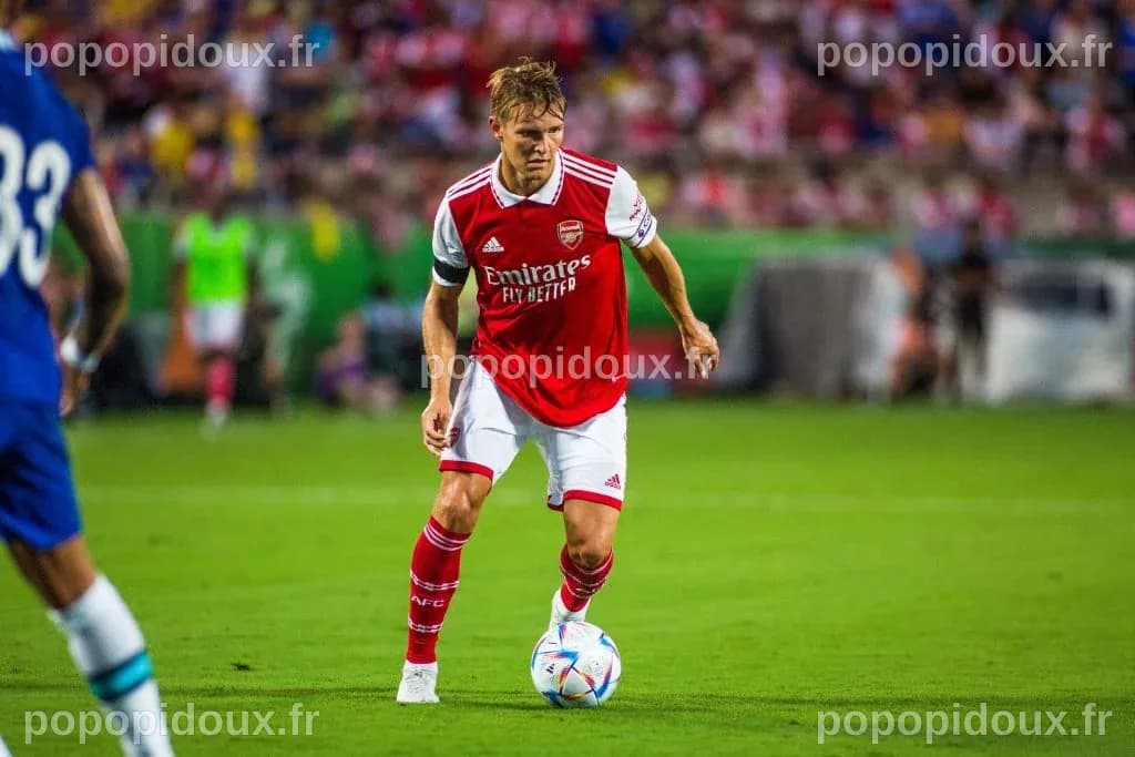 Martin Ødegaard, capitaine d'Arsenal, fait le grand saut vers Adidas
