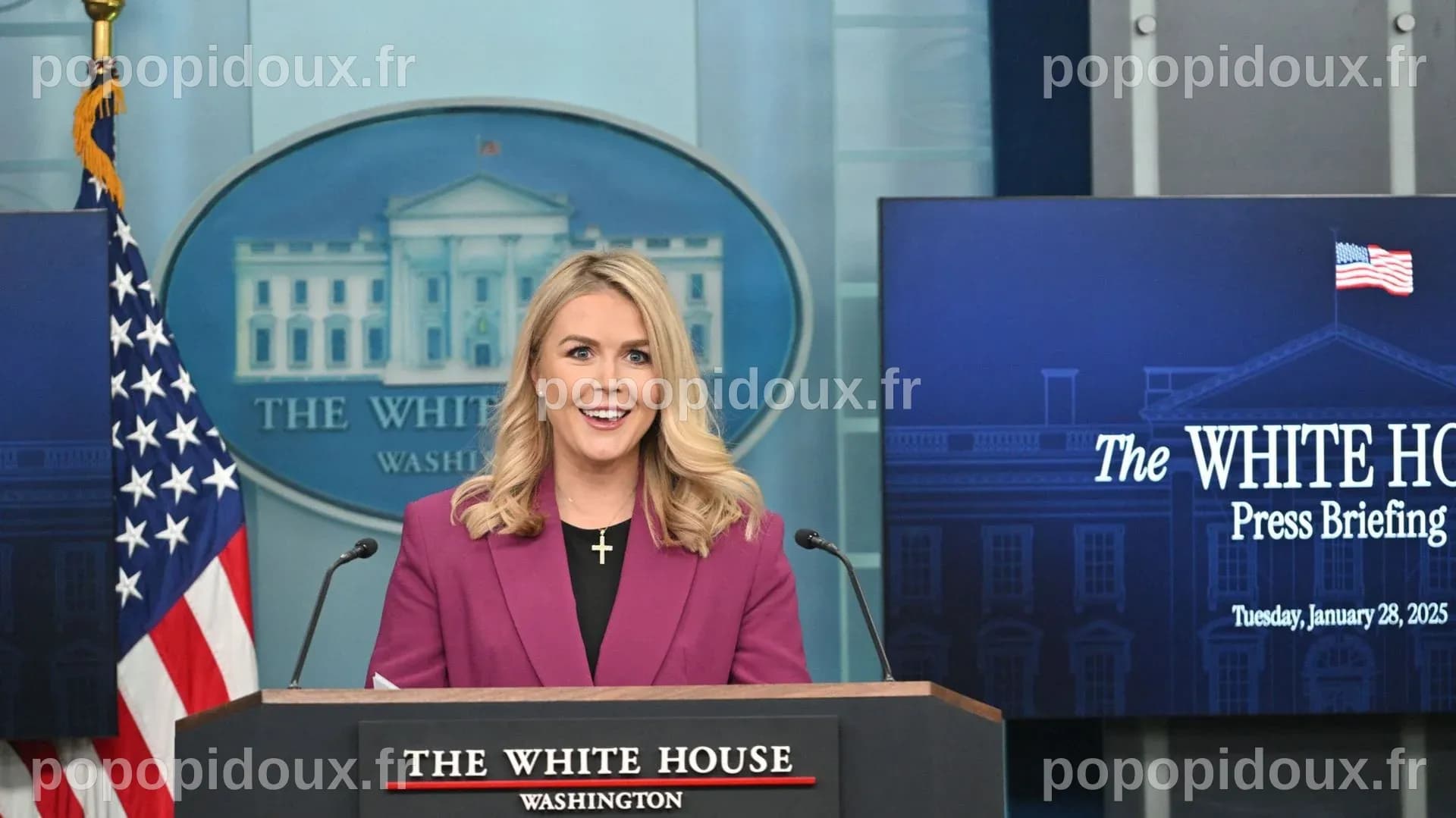 États-Unis : Donald Trump nomme Karoline Leavitt, 27 ans, porte-parole ...