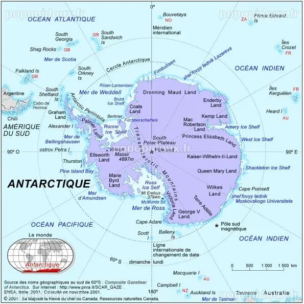 Révolution dans la recherche : des microbes inconnus de l'Antarctique cartographiés pour la première fois