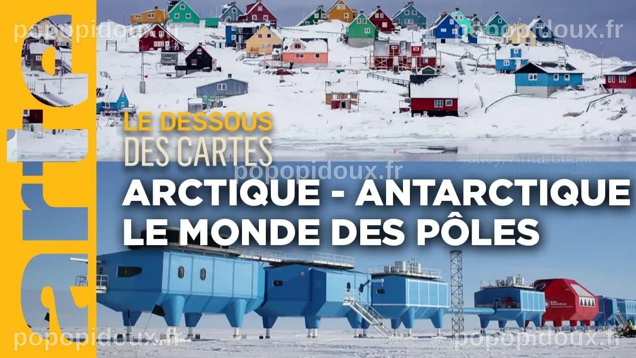 Le Dessous des Cartes Arctique-Antarctique Exploration du Monde des ...