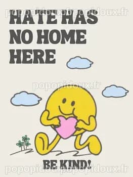 Hate Has No Home Here - positive kindness poster for classroom | TPT