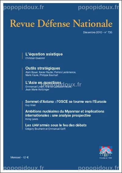 Revue Défense Nationale Tome 735 - broché - Collectif - Achat Livre | fnac