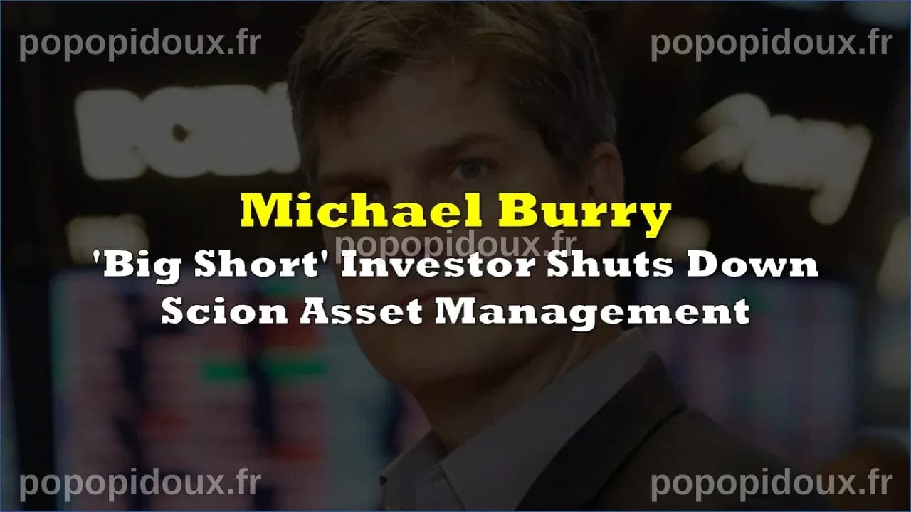L'action de Palantir s'effondre après que l'investisseur de 'Big Short', Michael Burry, affirme qu'Anthropic lui fait de l'ombre