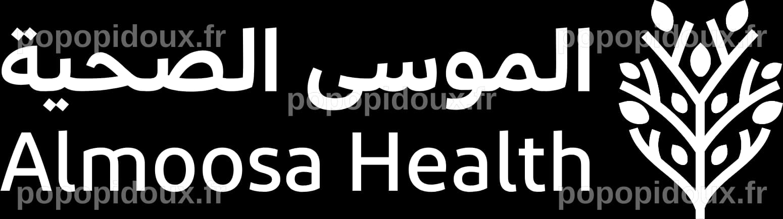 Almoosa Health Company logo in transparent PNG and vectorized SVG formats