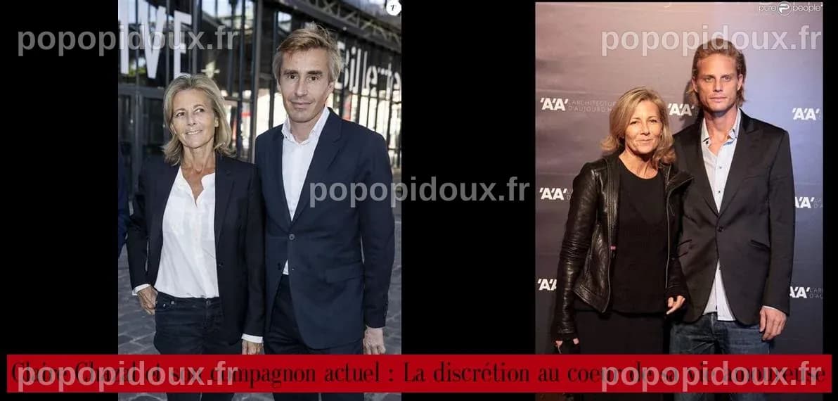 Claire Chazal et son compagnon actuel : La discrétion au coeur de sa ...