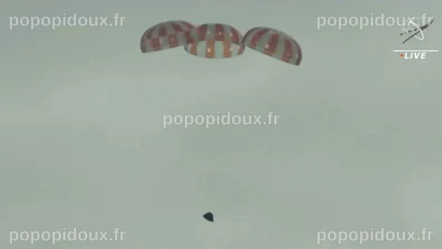 Artémis 1 : le vaisseau Orion de retour sur Terre après son voyage ...