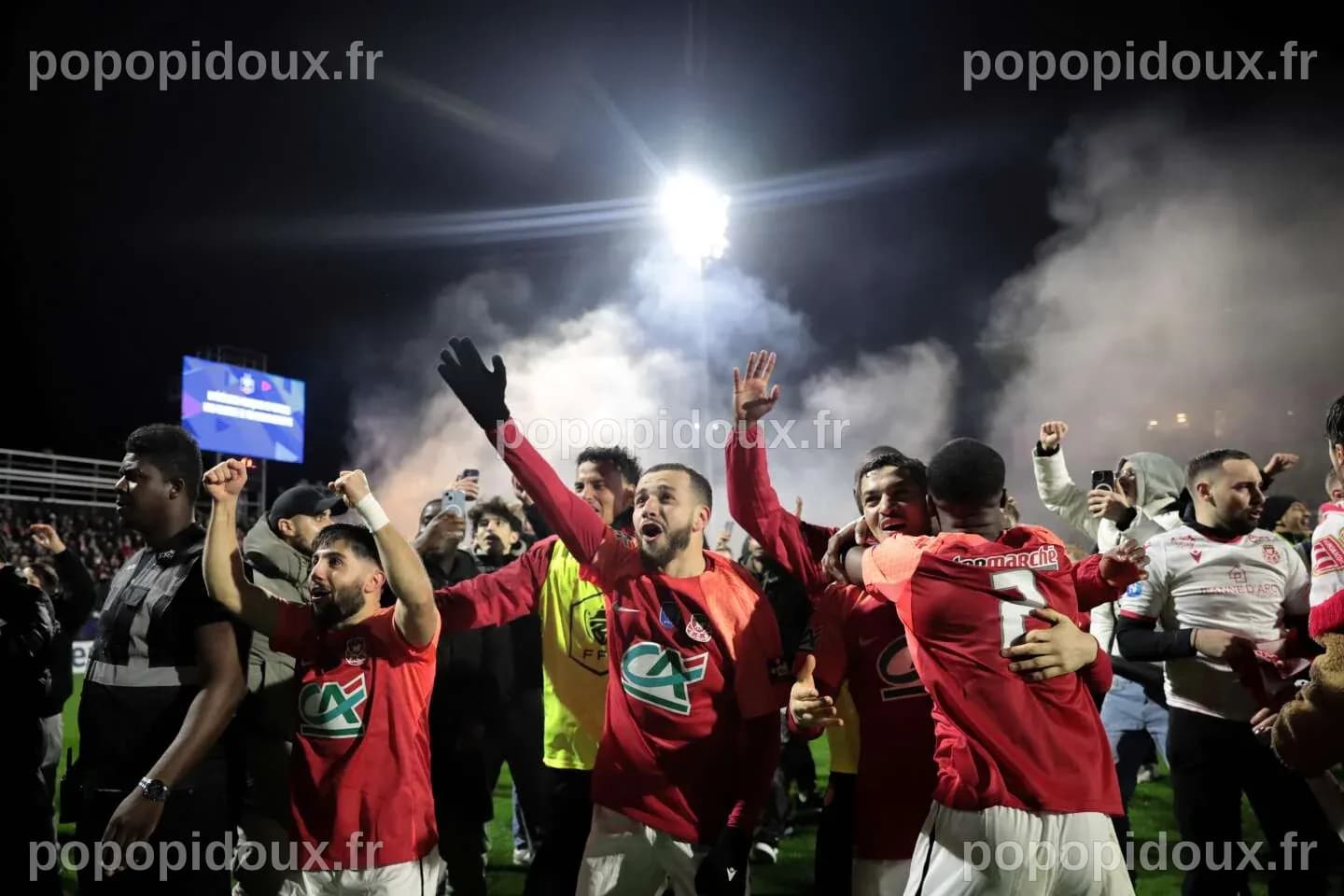 Rouen réalise un exploit en vainquant Monaco et atteint les quarts de ...