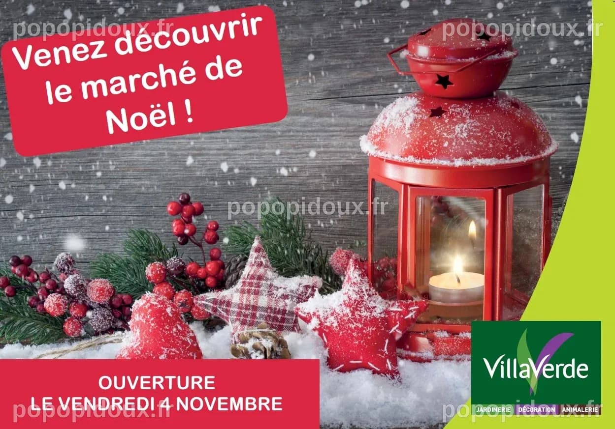 Venez découvrir le marche de noël dans vos jardineries Villaverde ...