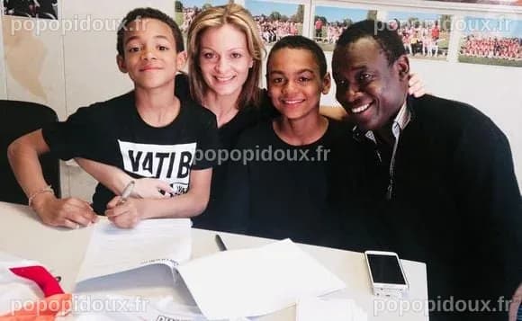 Audrey Crespo-Mara : Son fils Sékou dévoile une rare photo de son ...