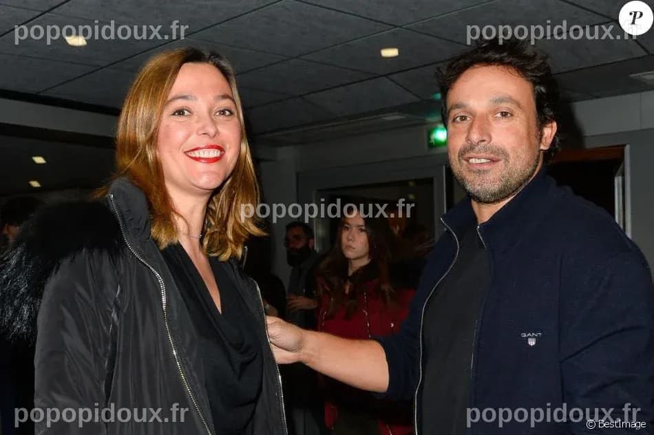 Exclusif - Sandrine Quétier et Bruno Salomone - People à la générale de ...