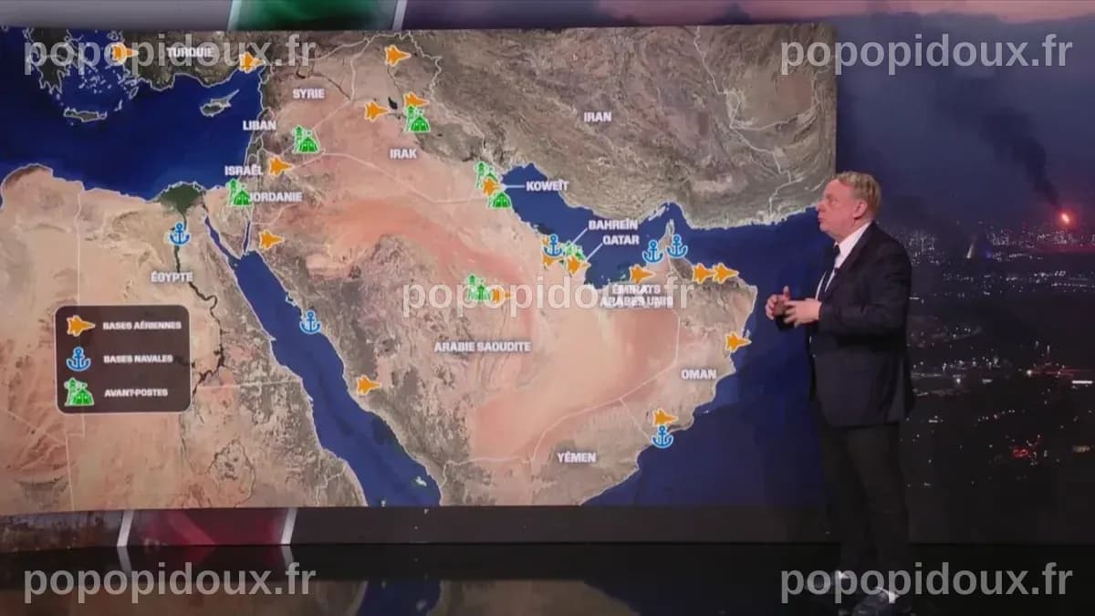Conflit Iran/Israël: où sont les bases militaires des Etats-Unis au ...