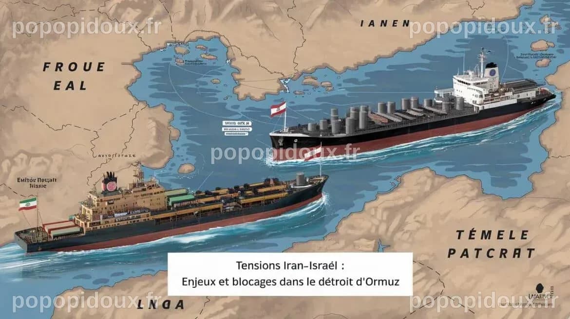 Tensions Iran-Israël : enjeux et blocages dans le détroit d'Ormuz ...