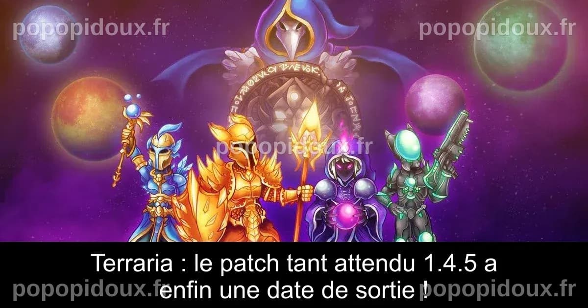Terraria : le patch tant attendu 1.4.5 a enfin une date de sortie