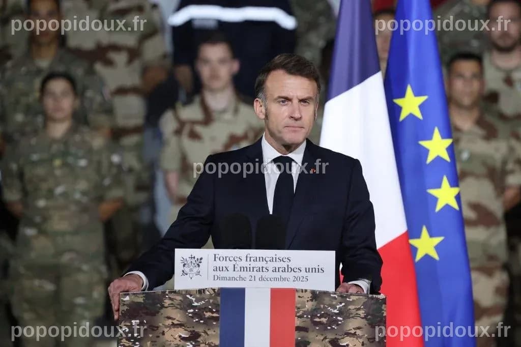 Emmanuel Macron souligne l'importance du nouveau porte-avions français pour l'indépendance industrielle de la Nation