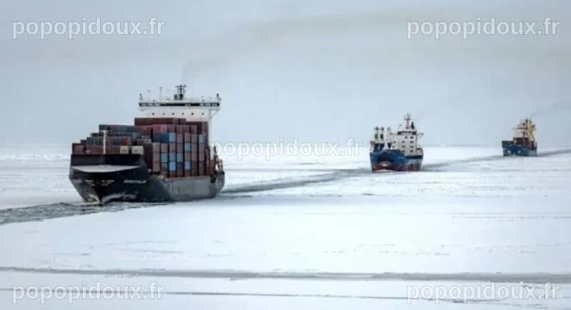 La bataille navale et la lutte pour l'Arctique entre les États-Unis et ...