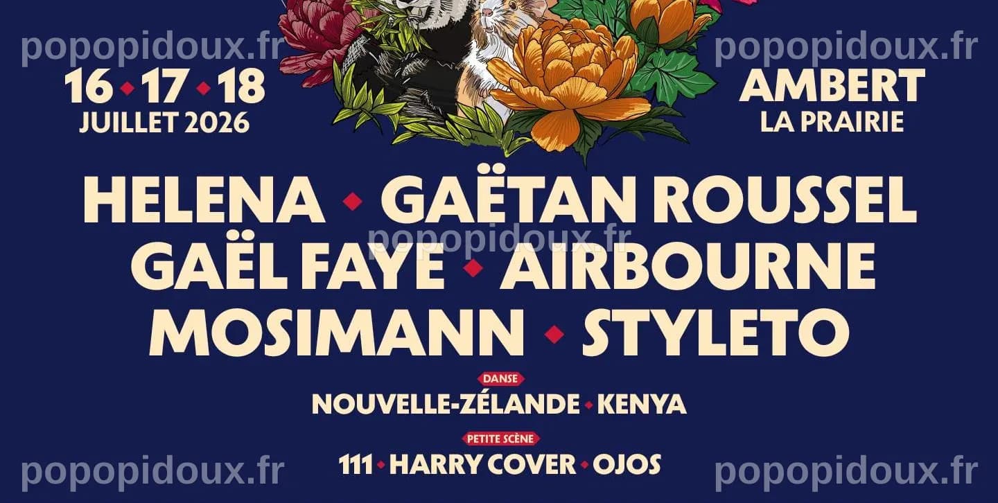 World Festival Ambert / Programmation 2026 | Fandefest