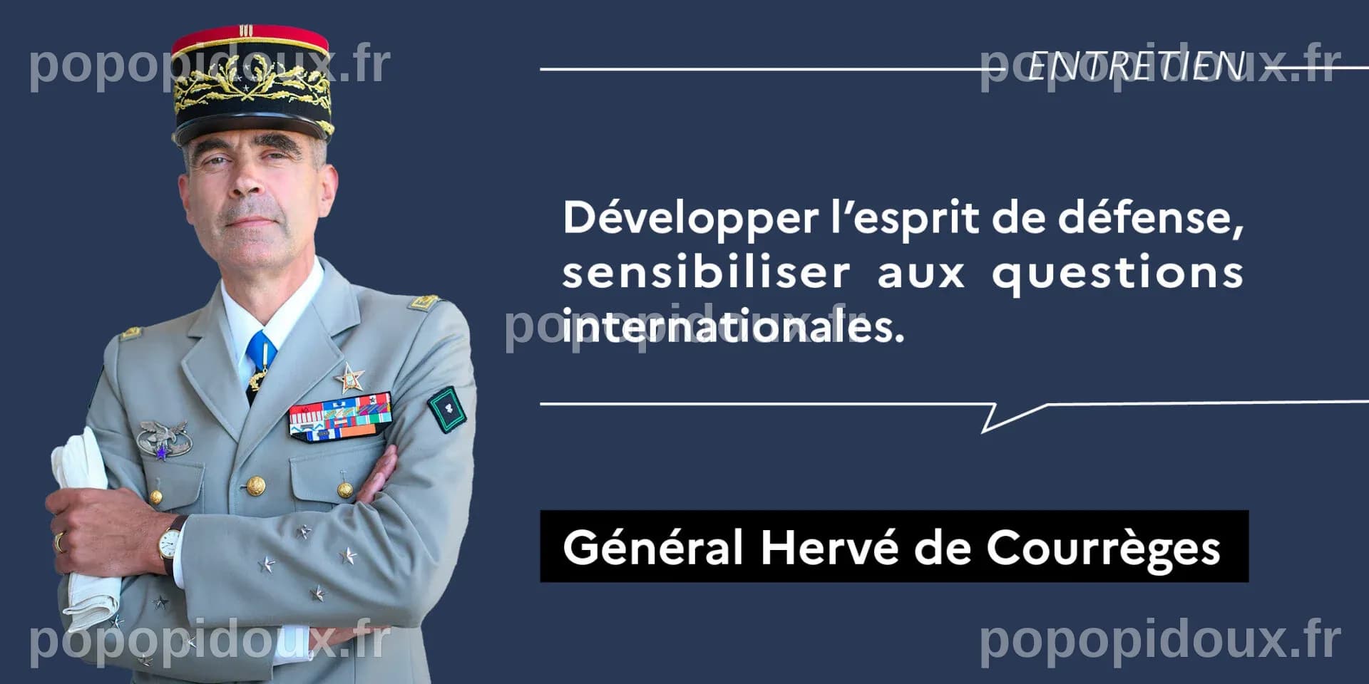 Général de Courrèges : "Une nation sans souveraineté est exclue des décisions internationales"