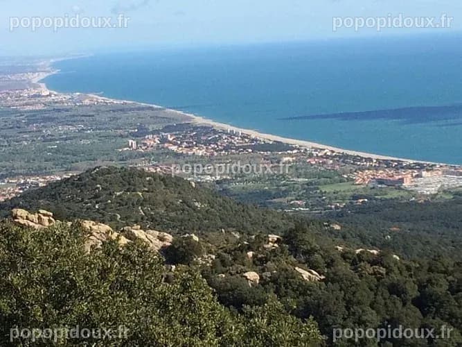 La tour de la Massane et la cabane des Colomates(Réserve naturelle de ...