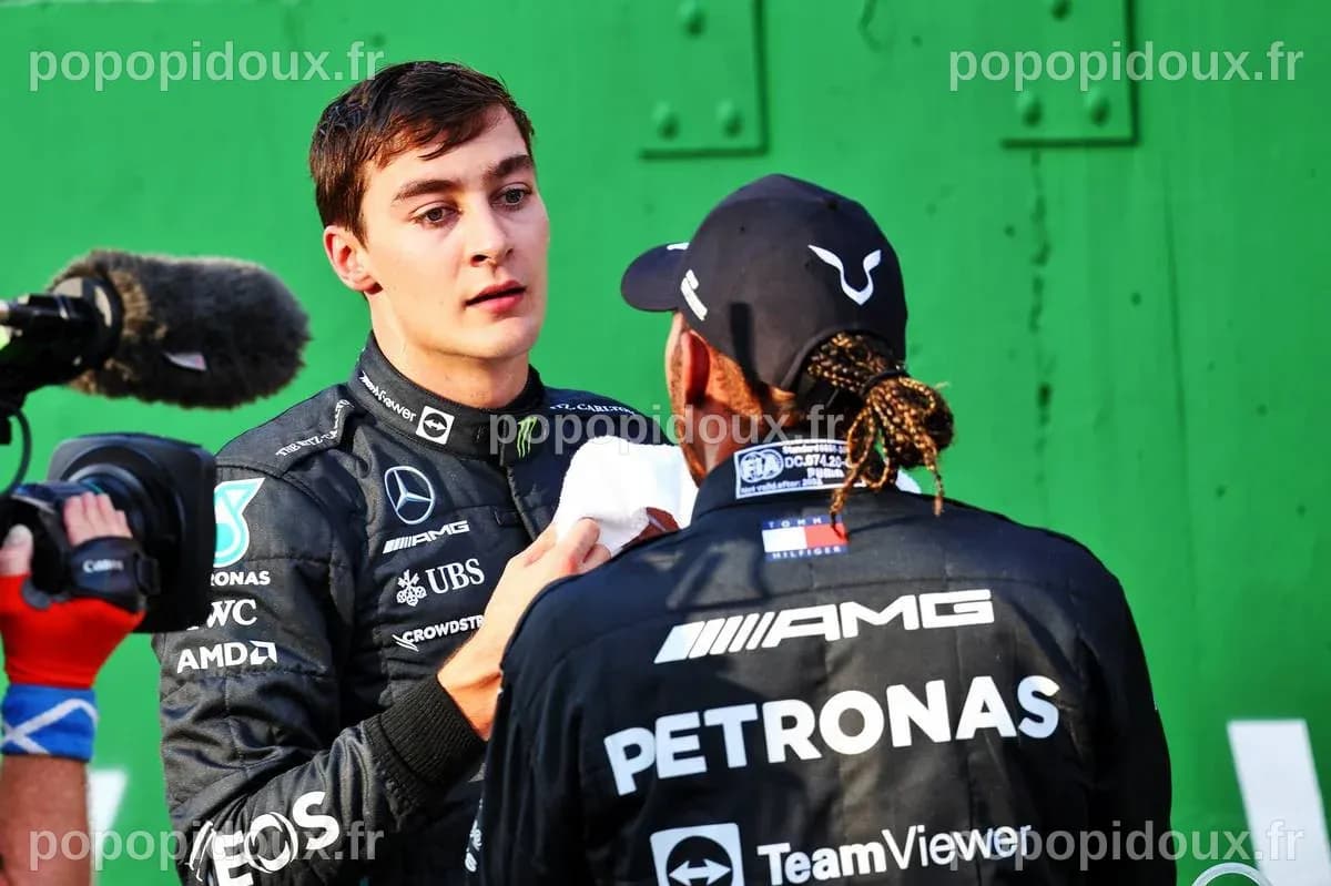 Russell vise la victoire dans le Grand Prix