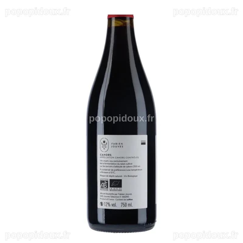 Fabien Jouves - Cahors Haute Côte de fruit 2022 - vin rouge|vin-malin
