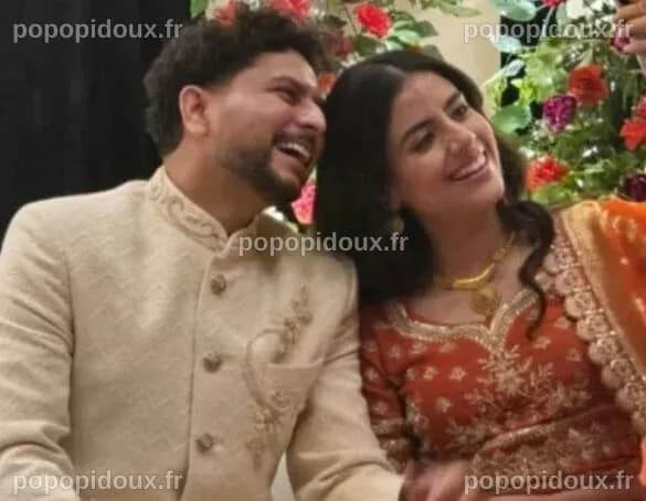 Kuldeep Yadav et Vanshika Chadha s'unissent : découvrez les photos de leur mariage