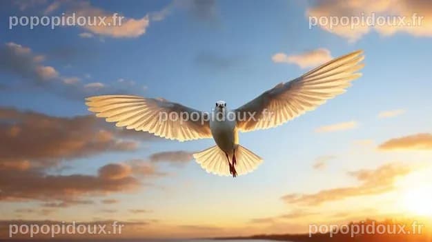 Un Oiseau Qui S'envole Vers La Liberté | Photo Premium