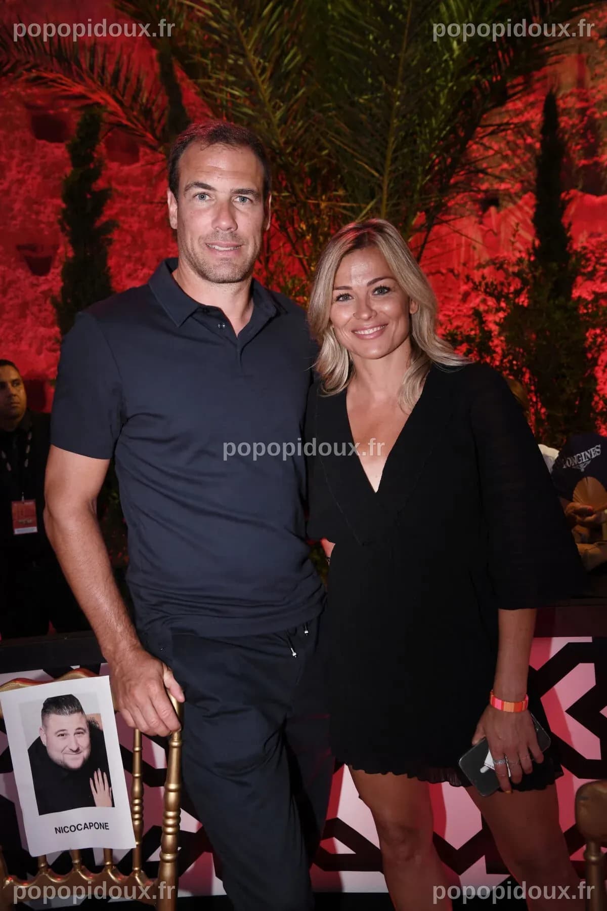 Photo : Exclusif - Laure Boulleau et son compagnon Bruno Cheyrou lors ...
