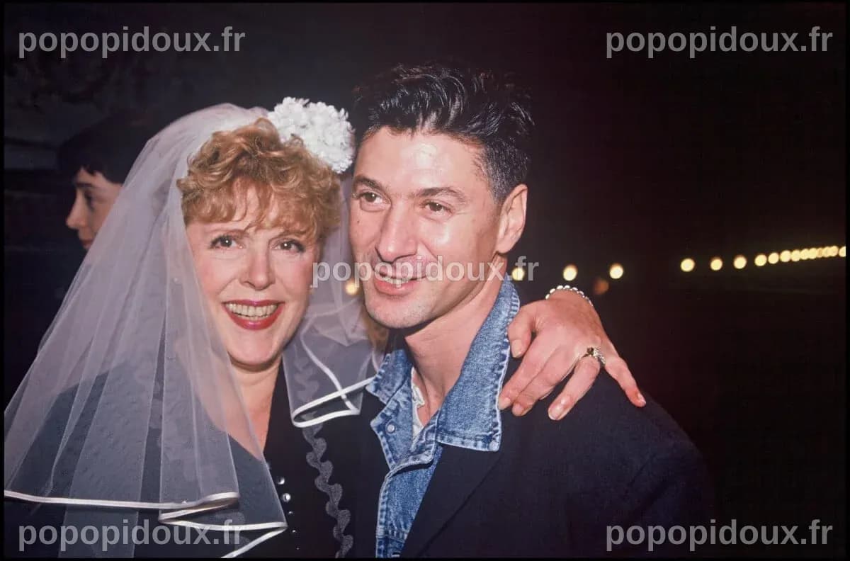 Photo : Archives - Sylvie Joly et Etienne Daho - Générale du spectacle ...