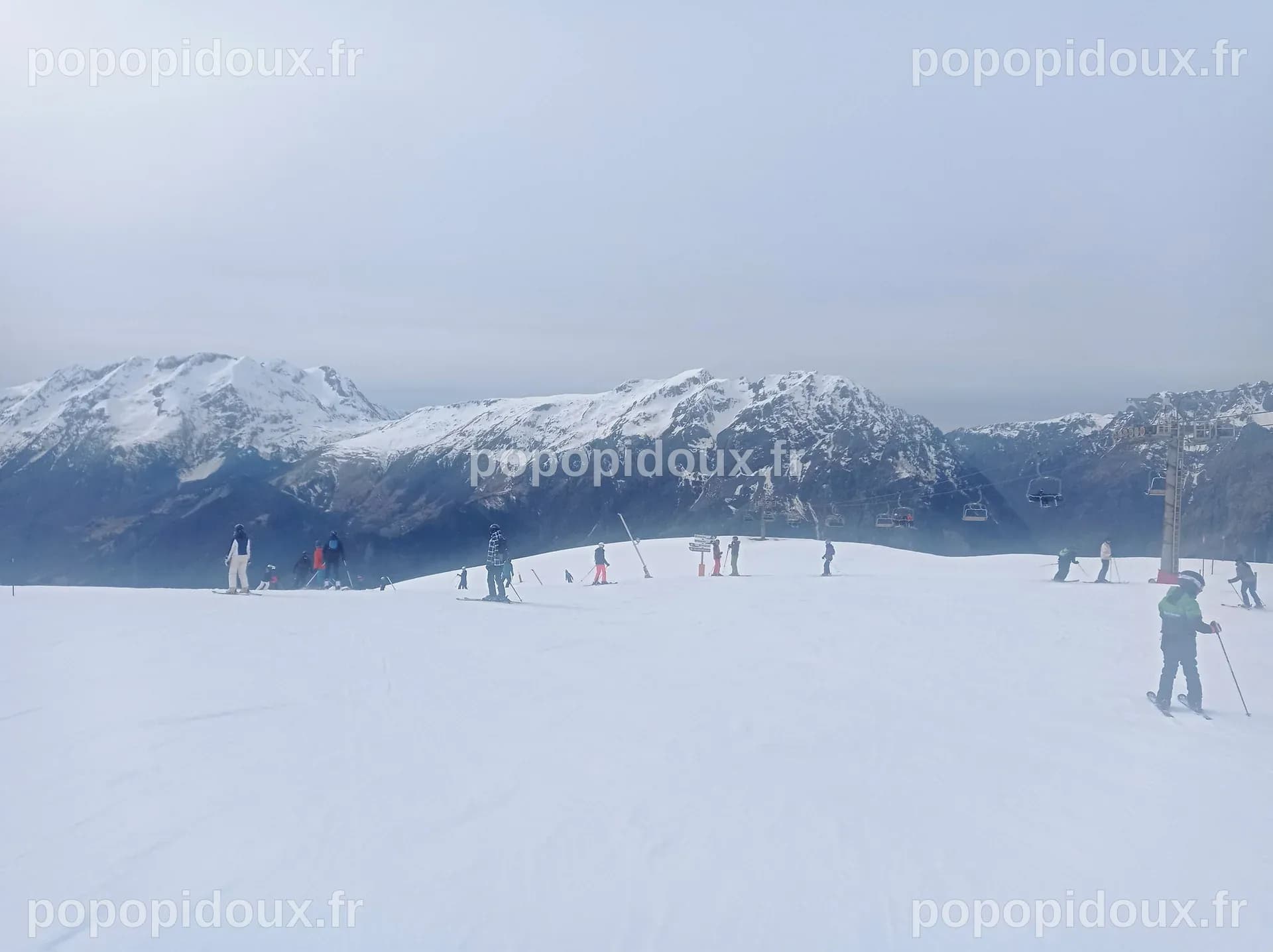 Alpe d'Huez grand domaine Ski : En attendant le mauvais temps