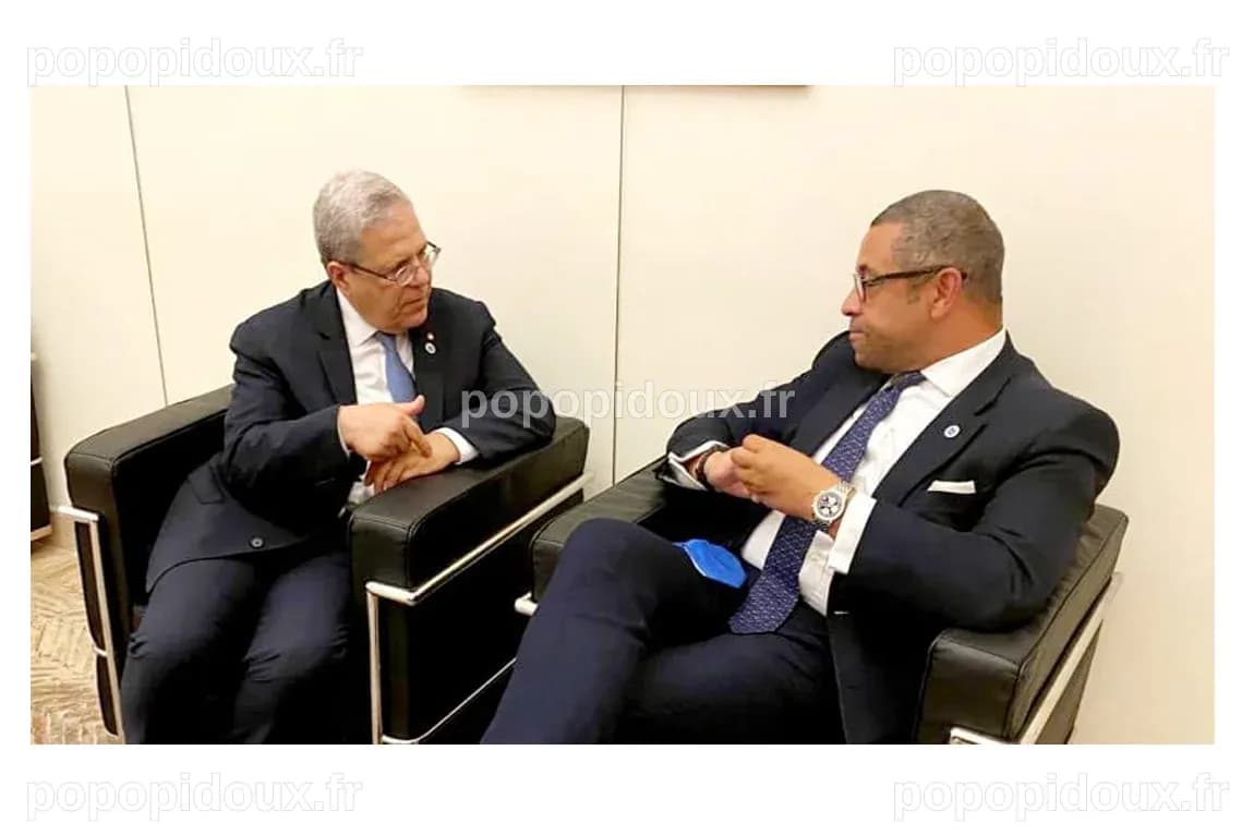 Entretien entre Ohman Jerandi et le ministre d'Etat britannique pour le ...