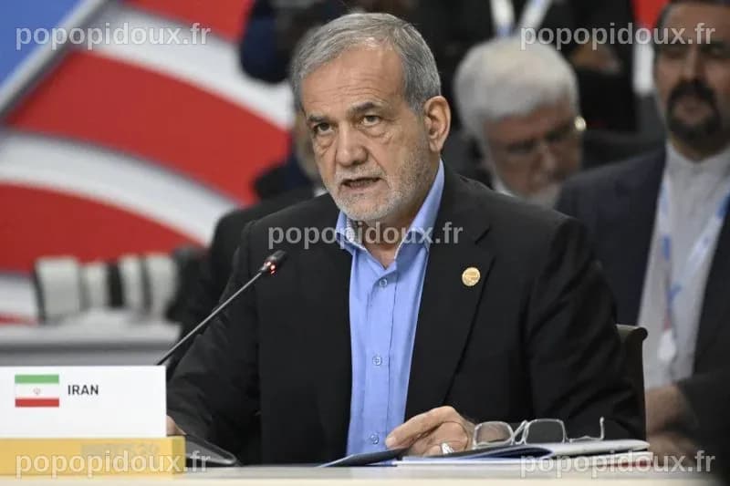 Le président iranien appelle les Brics à ''mettre fin à la guerre'' à ...
