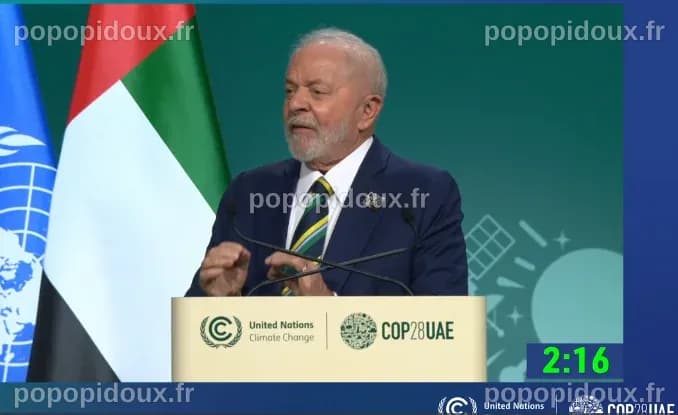 COP 28: "Lula sait ce qu’il peut dire et ce qu’il ne peut pas dire ...