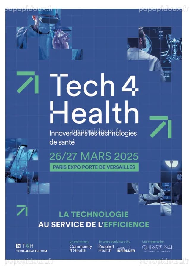 Le salon Tech 4 Health : un rendez-vous incontournable pour la santé numérique les 25 et 26 mars