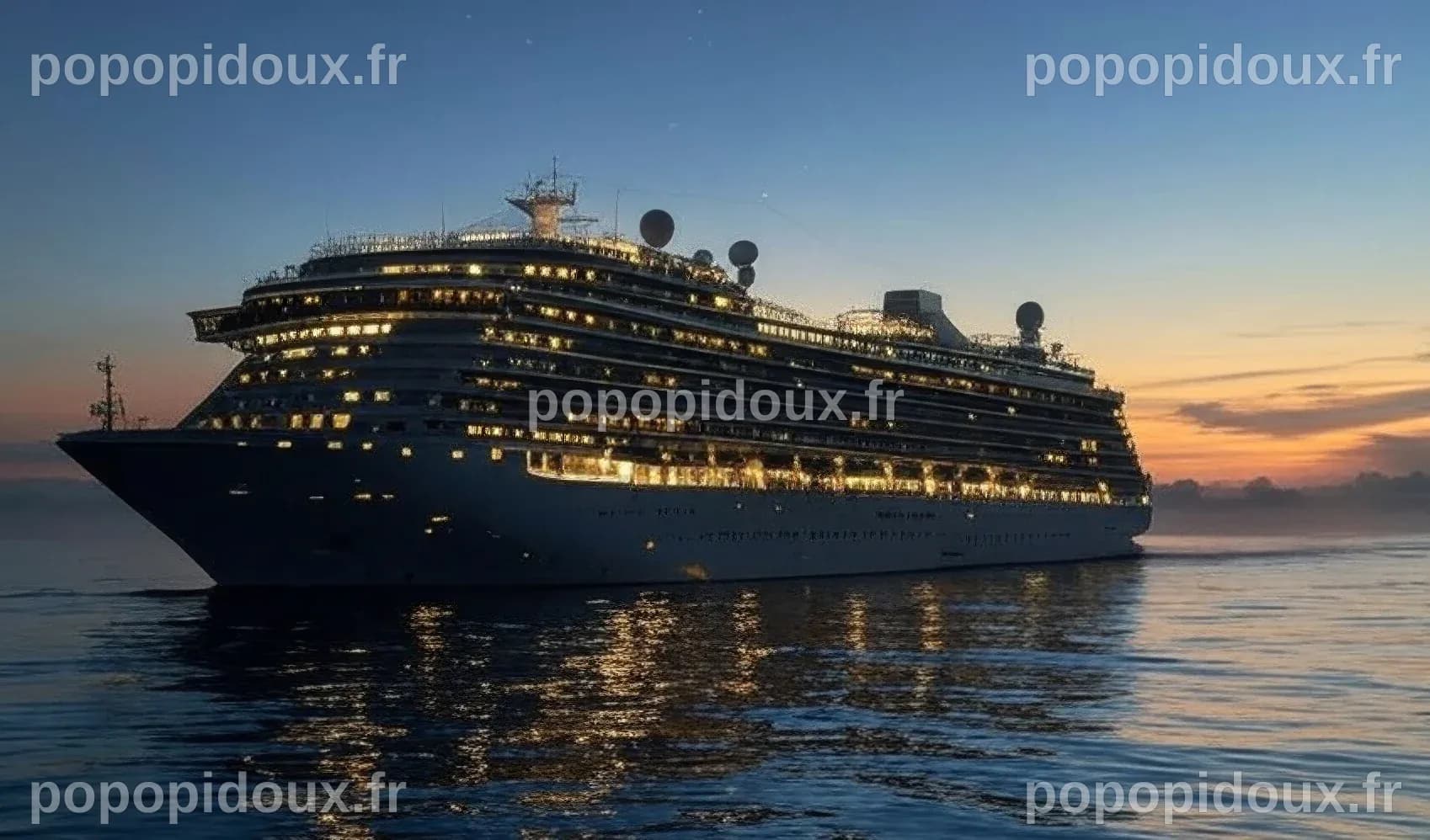 Un navire de croisière plongé dans le noir à cause d’une menace qu’on ...