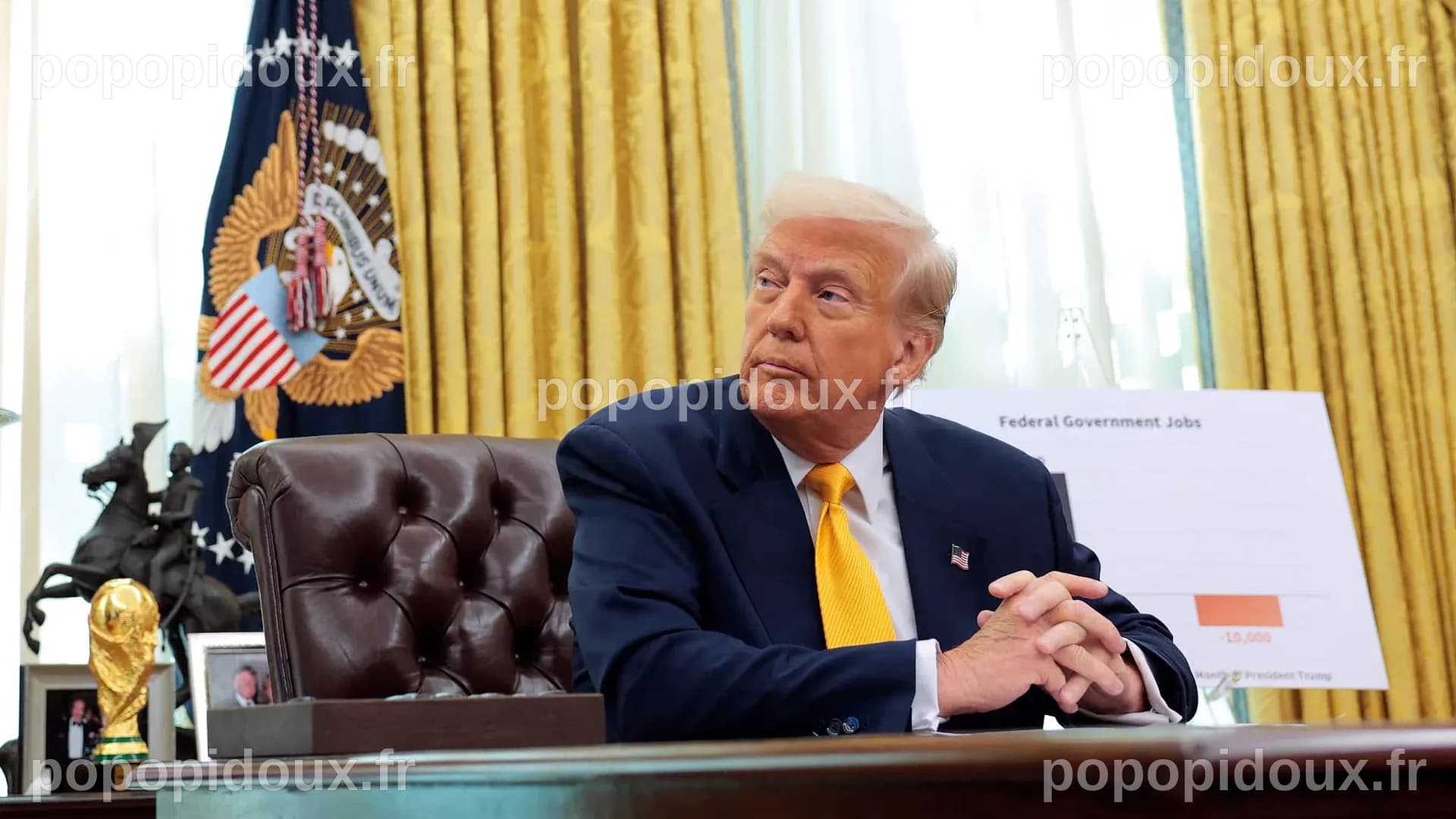 Les droits de douane de Donald Trump font-ils peser un risque de ...