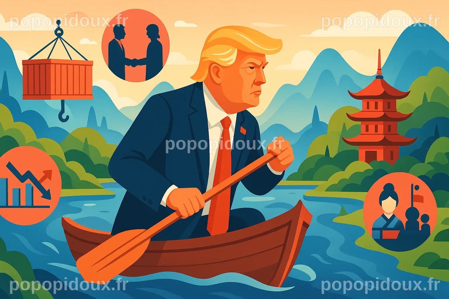 Trump en Asie : entre tempêtes commerciales et tensions diplomatiques